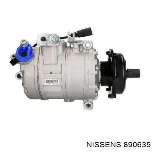 Compresor de aire acondicionado 890635 Nissens