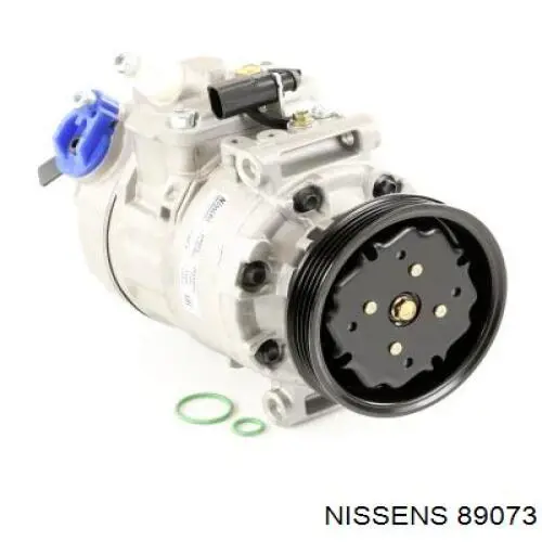 Compresor de aire acondicionado 89073 Nissens