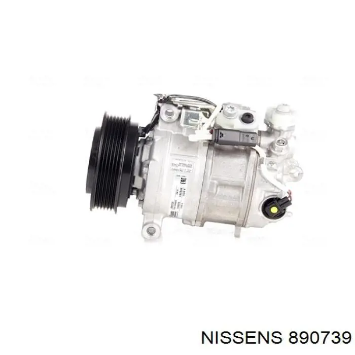 Compresor de aire acondicionado 890739 Nissens