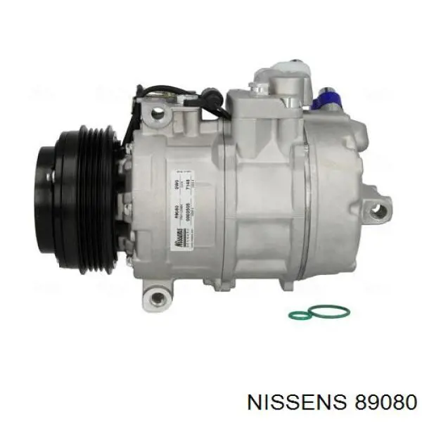 Compresor de aire acondicionado 89080 Nissens