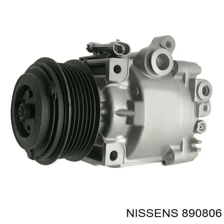 Compresor de aire acondicionado 890806 Nissens