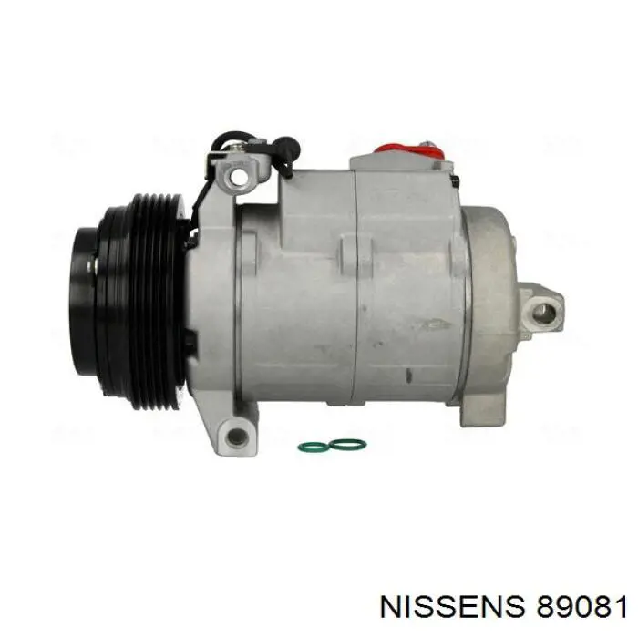 Compresor de aire acondicionado 89081 Nissens