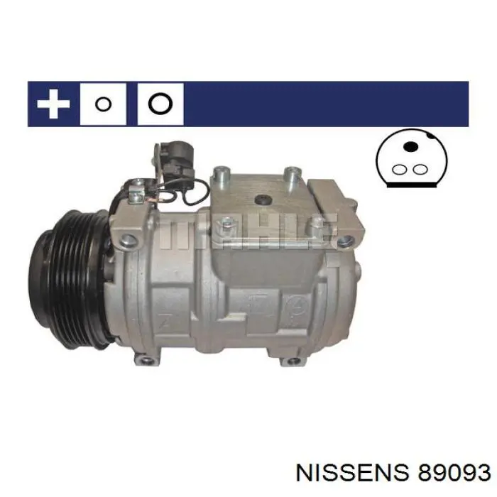89093 Nissens компрессор кондиционера