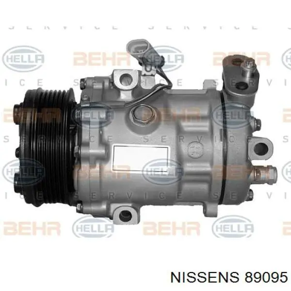 89095 Nissens Компрессор хладагента