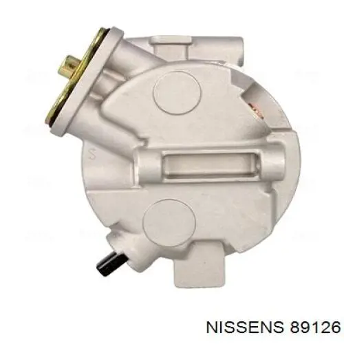 Compresor de aire acondicionado 89126 Nissens