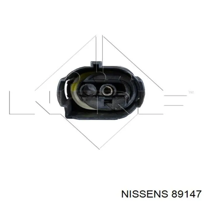 Compresor de aire acondicionado 89147 Nissens
