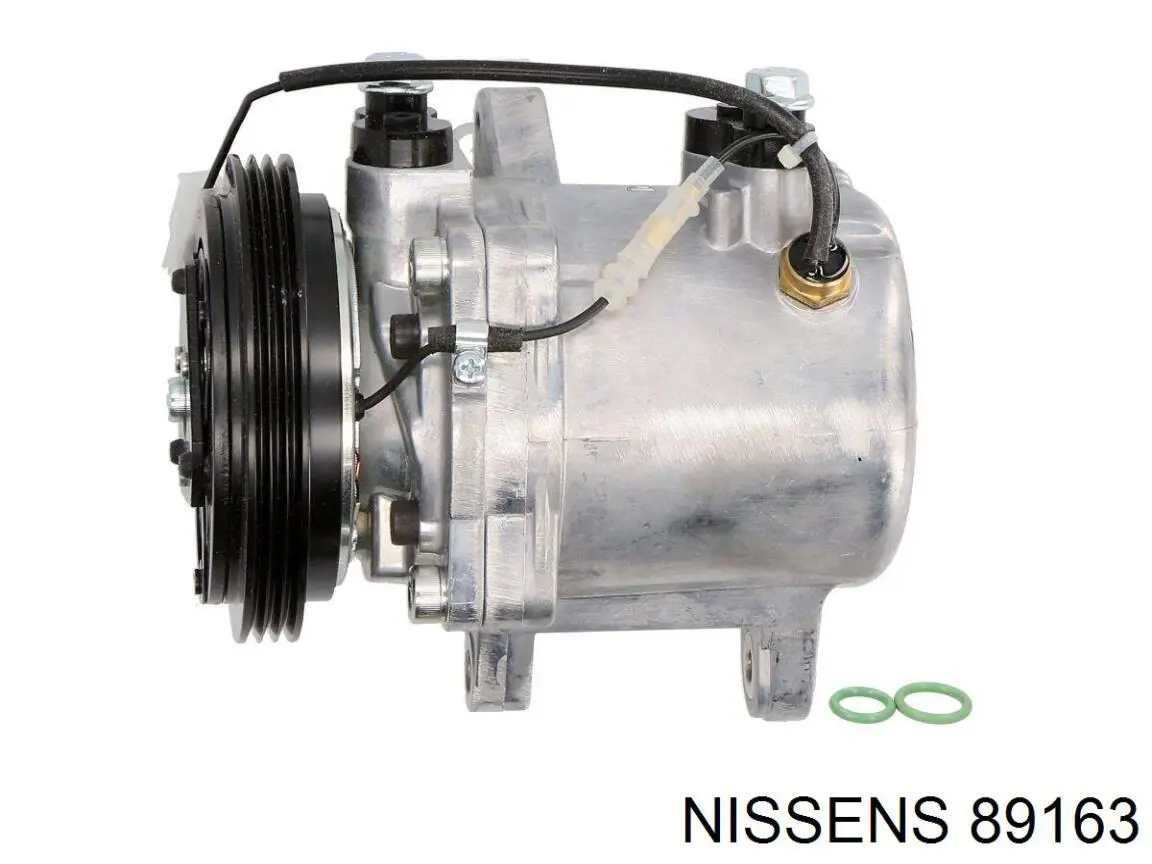 Compresor de aire acondicionado 89163 Nissens