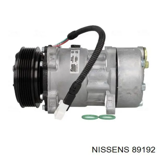 Compresor de aire acondicionado 89192 Nissens
