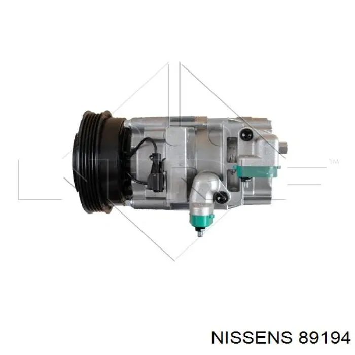 Compresor de aire acondicionado 89194 Nissens