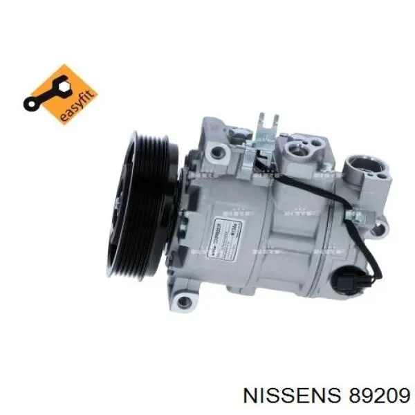 Компрессор системы кондиционирования Nissens 89209 цена, от 363.95 USD