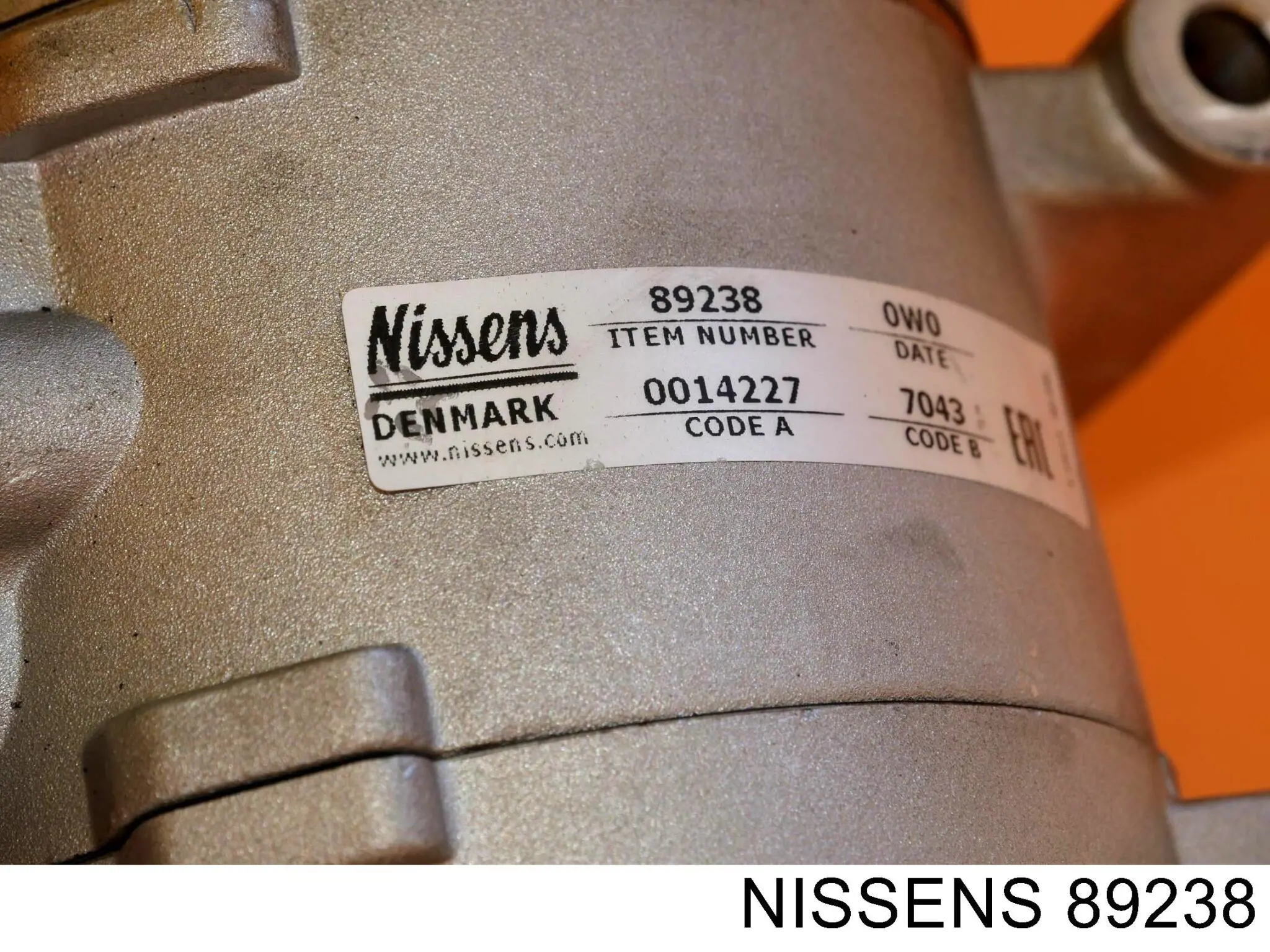 Компрессор системы кондиционирования Nissens 89238 цена, от 251.85 USD