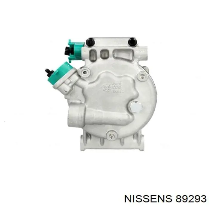 Compresor de aire acondicionado 89293 Nissens