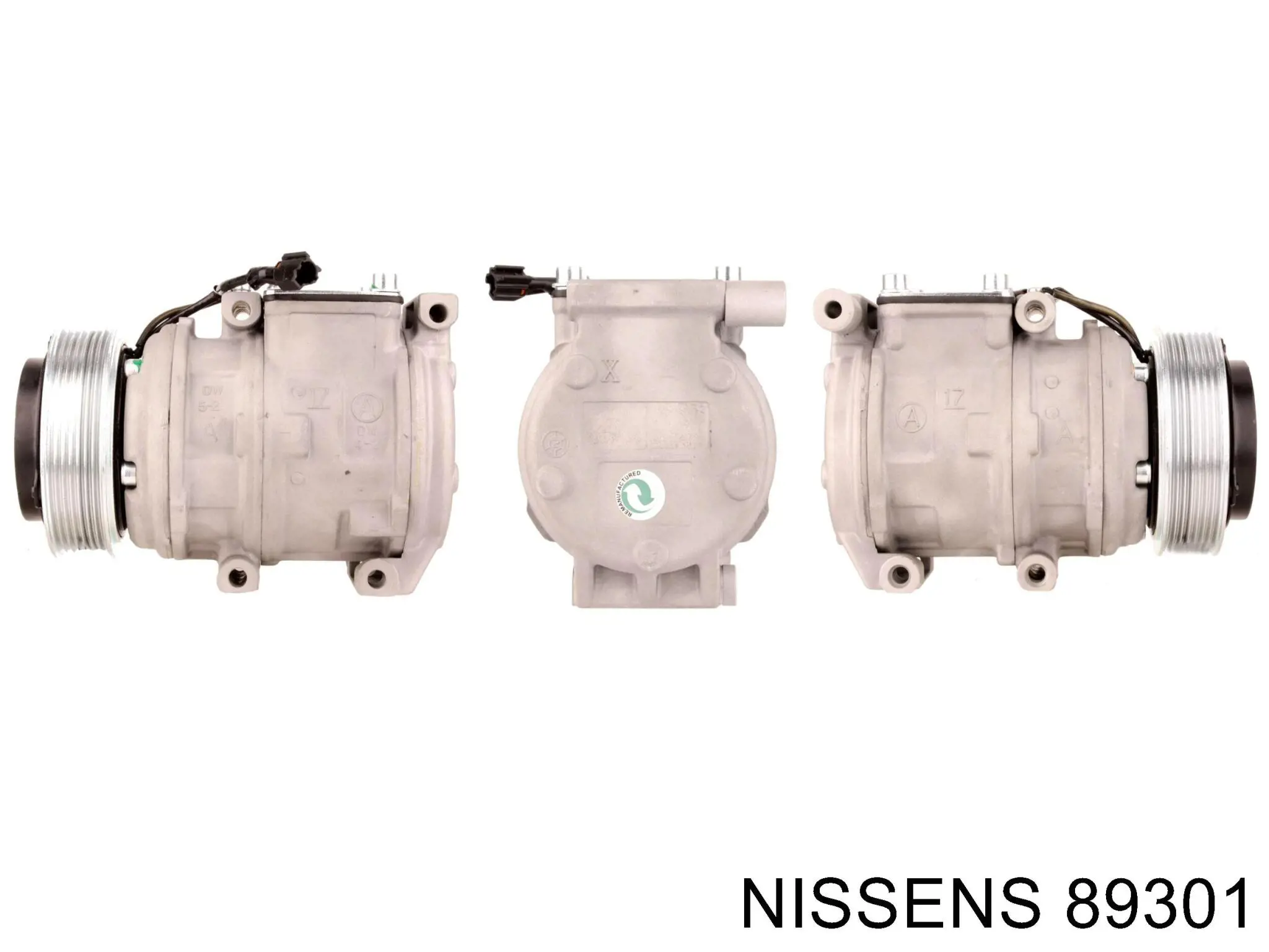 89301 Nissens компрессор кондиционера