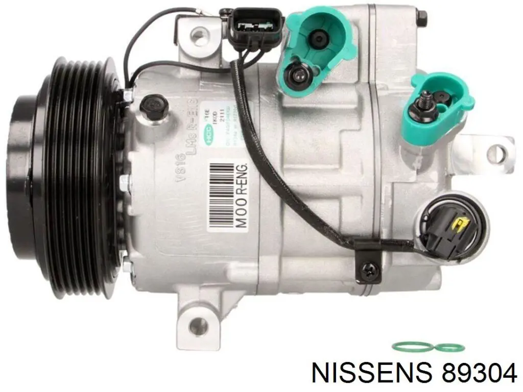 Compresor de aire acondicionado 89304 Nissens