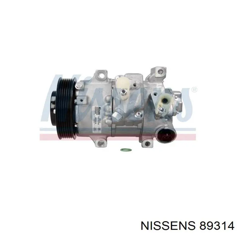 Компрессор системы кондиционирования Nissens 89314 цена, от 254.66 USD