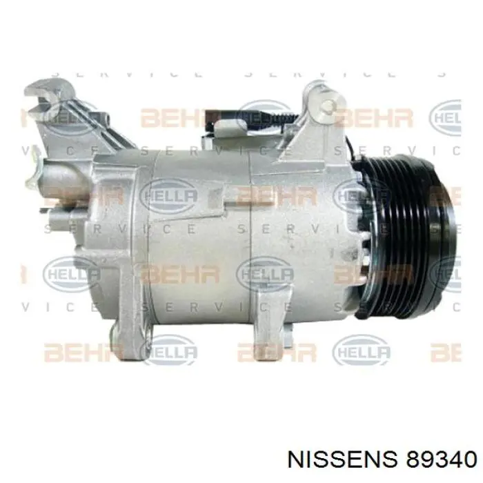 Компрессор системы кондиционирования Nissens 89340 цена, от 303.78 USD