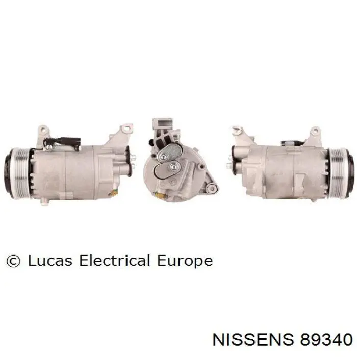 89340 Nissens Компрессор хладагента