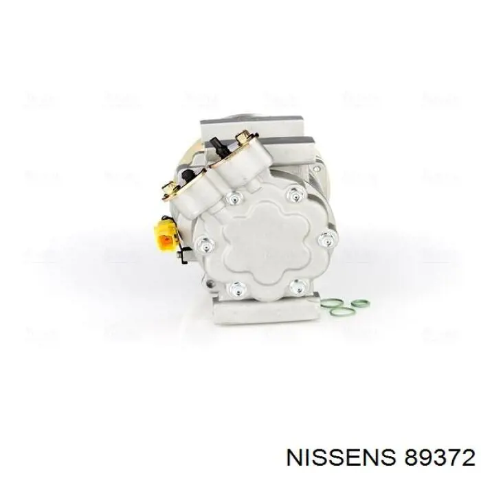 Compresor de aire acondicionado 89372 Nissens