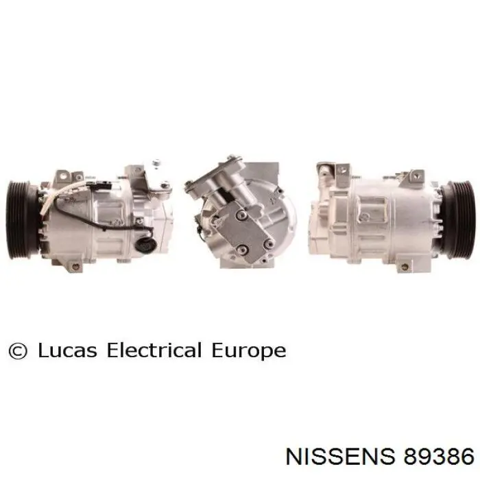 89386 Nissens Компрессор хладагента