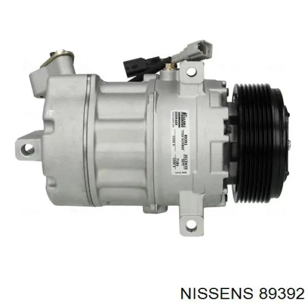 Compresor de aire acondicionado 89392 Nissens