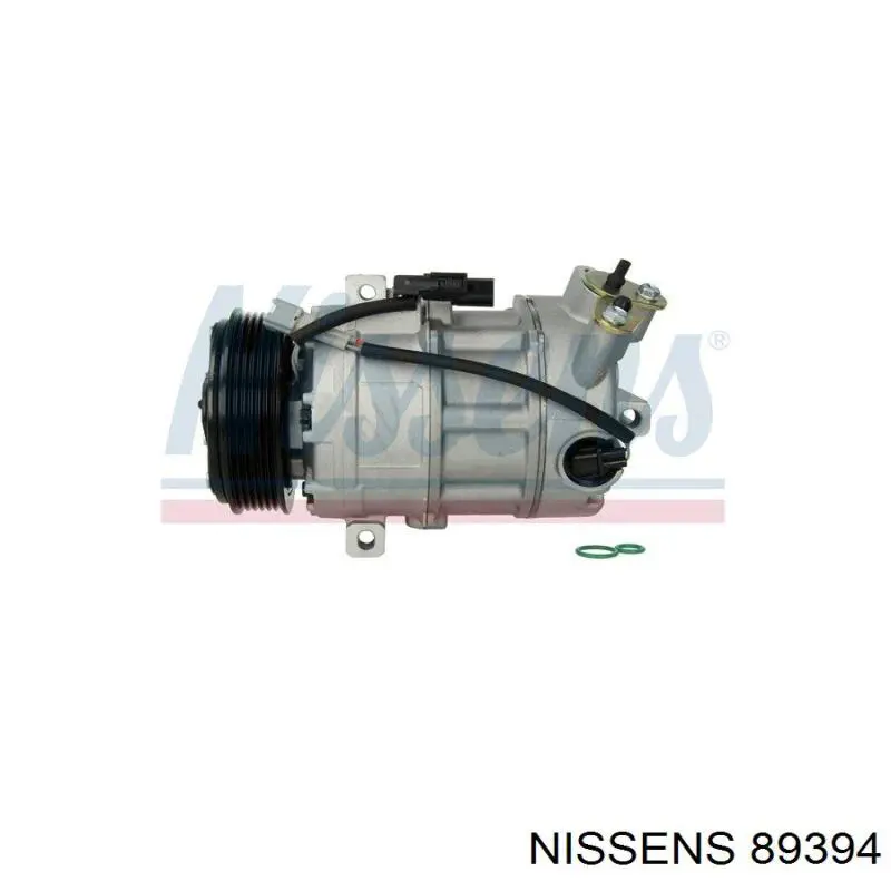 Compresor de aire acondicionado 89394 Nissens