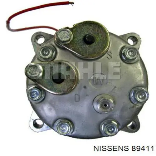Compresor de aire acondicionado 89411 Nissens