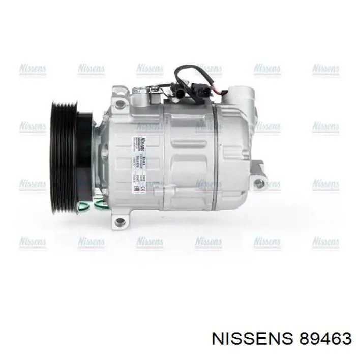 Compresor de aire acondicionado 89463 Nissens