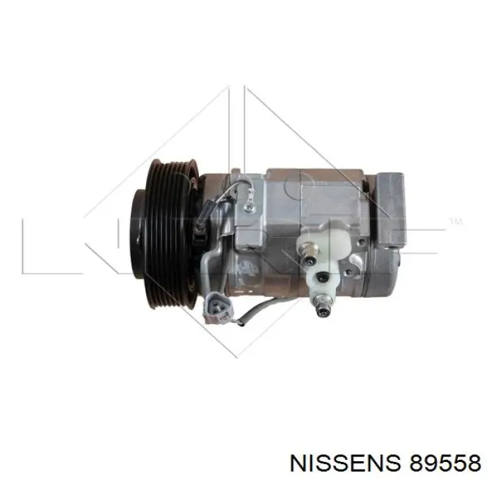 Compresor de aire acondicionado 89558 Nissens