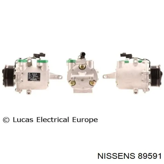 89591 Nissens Компрессор хладагента