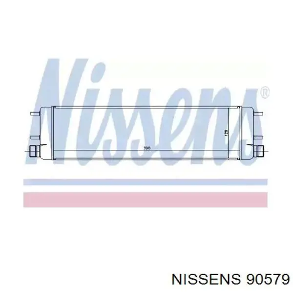 90579 Nissens радиатор масляный