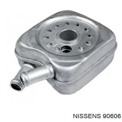 90606 Nissens Радиатор масляный (холодильник) под фильтром