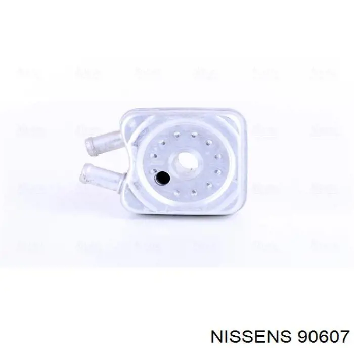 Радиатор масляный (холодильник), под фильтром Nissens 90607 цена, от 30.84 USD