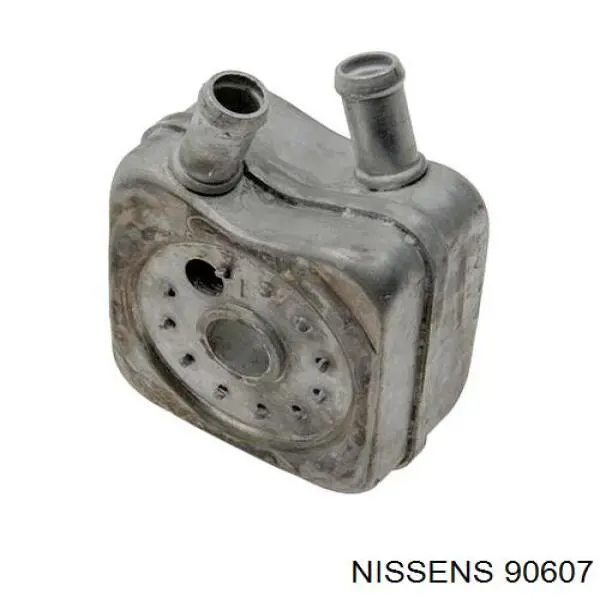 Купить 90607 Nissens Радиатор масляный (холодильник), под фильтром