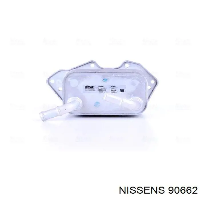 90662 Nissens радиатор масляный