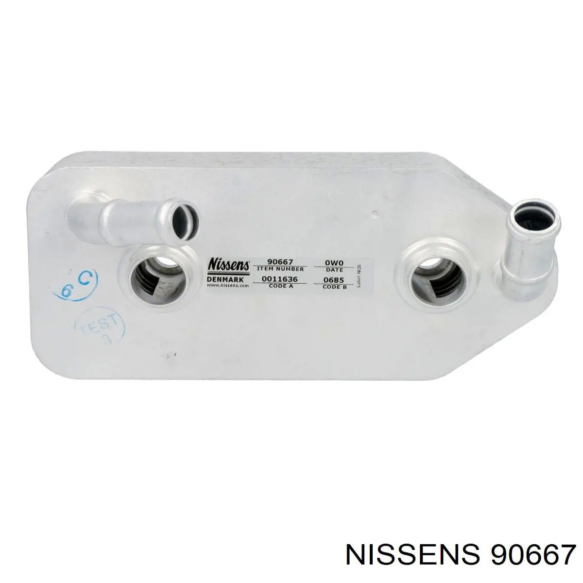 90667 Nissens радиатор охлаждения, акпп/кпп