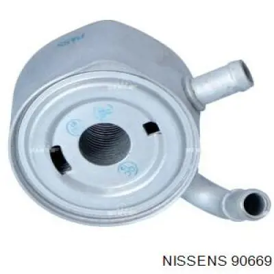 90669 Nissens Радиатор масляный (холодильник) под фильтром