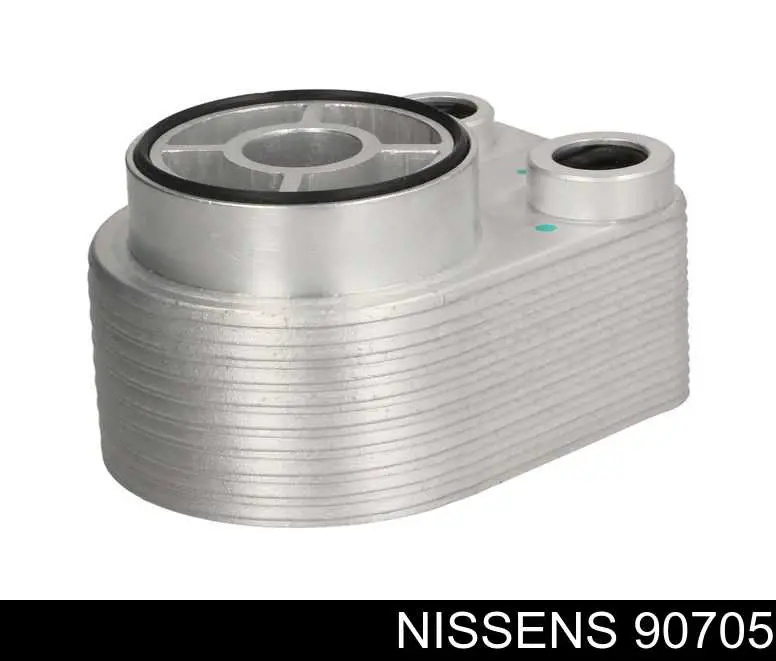 90705 Nissens радиатор масляный (холодильник, под фильтром)