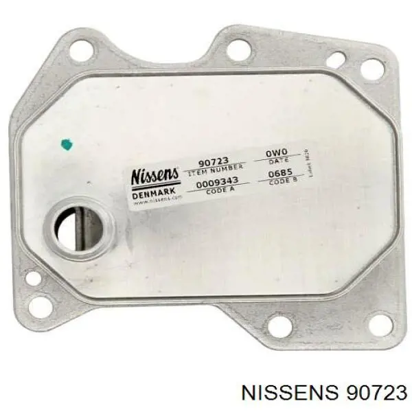 90723 Nissens radiador de óleo