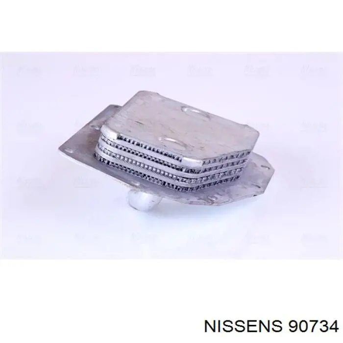 90734 Nissens радиатор масляный