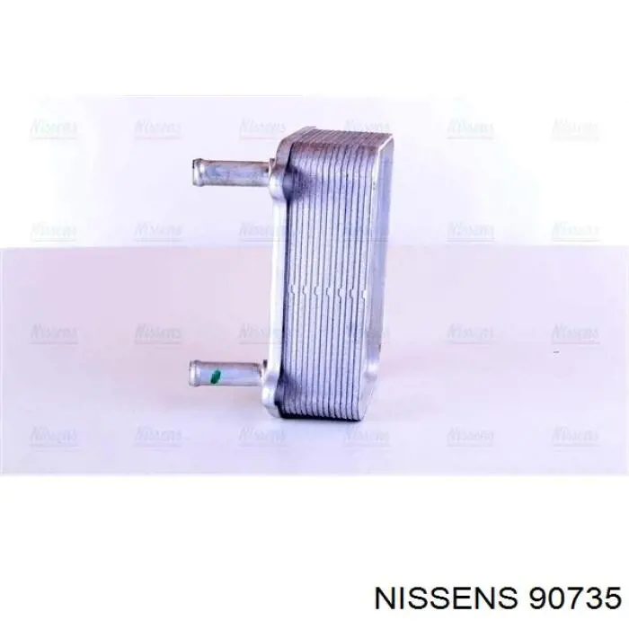 Radiador de aceite, bajo de filtro 90735 Nissens
