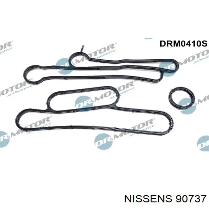 90737 Nissens radiador de óleo