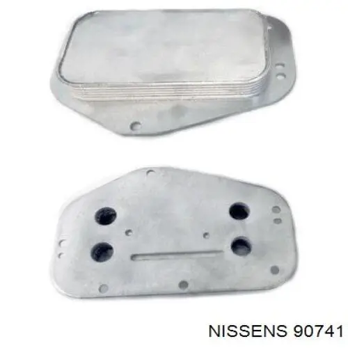 Купить 90741 Nissens Масляный радиатор охлаждения АКПП
