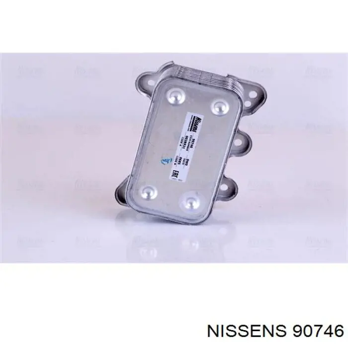 90746 Nissens радиатор масляный
