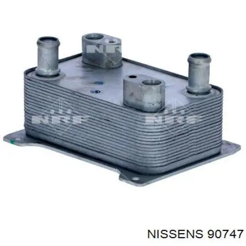 90747 Nissens radiador de esfriamento, caixa automática de mudança