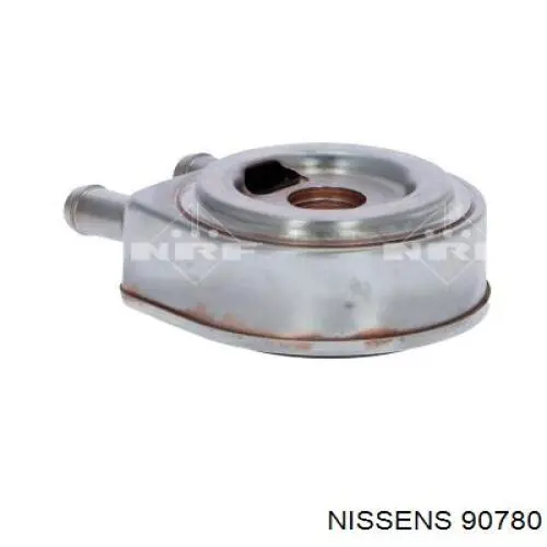 90780 Nissens radiador de óleo (frigorífico, debaixo de filtro)
