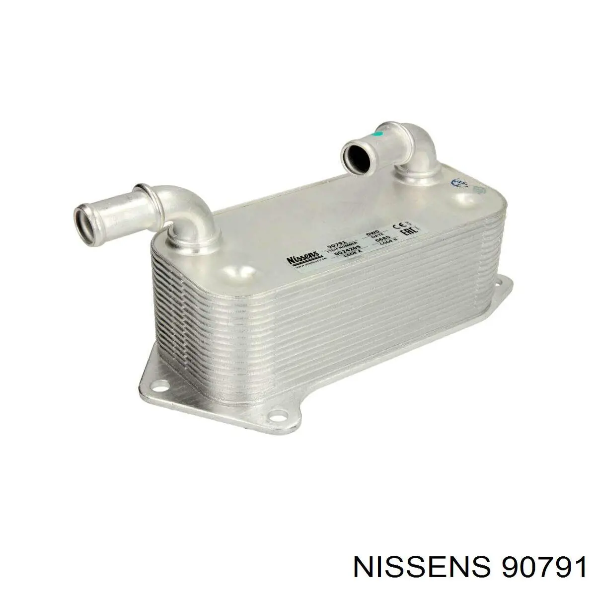 90791 Nissens radiador de óleo