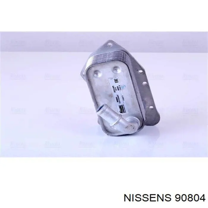 Radiador de aceite, bajo de filtro 90804 Nissens