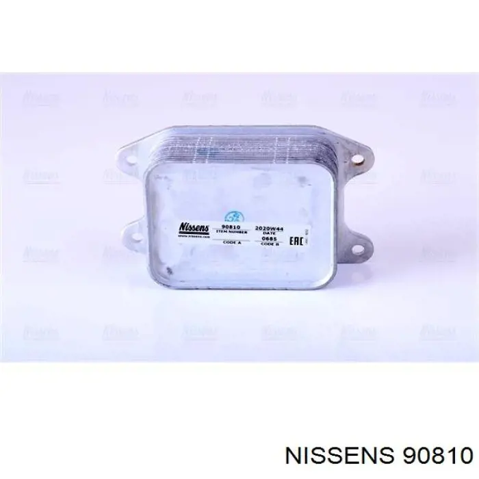 90810 Nissens radiador de óleo