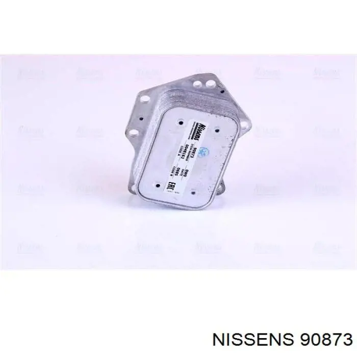 Radiador de aceite, bajo de filtro 90873 Nissens