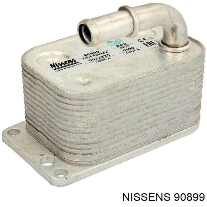 90899 Nissens radiador de óleo